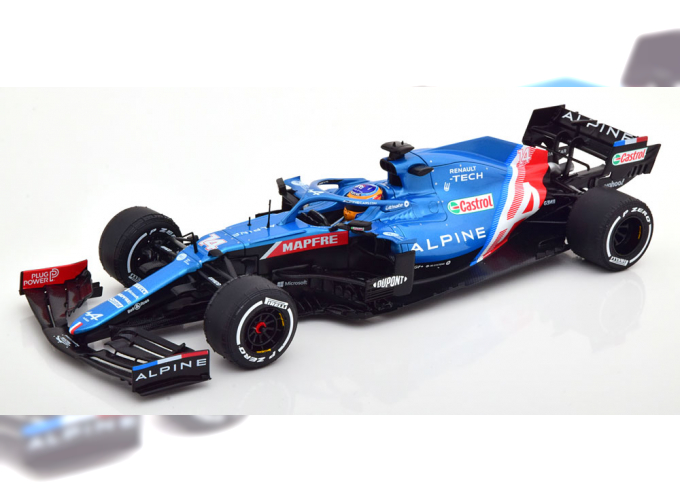 ALPINE A521 #14 Fernando Alonso F1 GP Portugal 2021