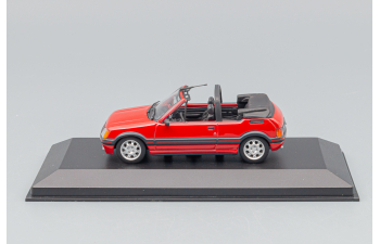 PEUGEOT 205 CTI Convertible (1990), red