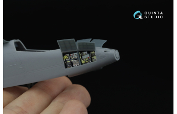 3D Декаль Передние отсеки авионики Су-25, в носовой части фюзеляжа (Звезда)