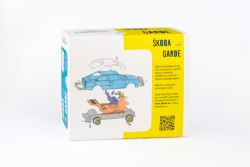 Сборная модель SKODA garde (1982) - Ice White - Model Kit