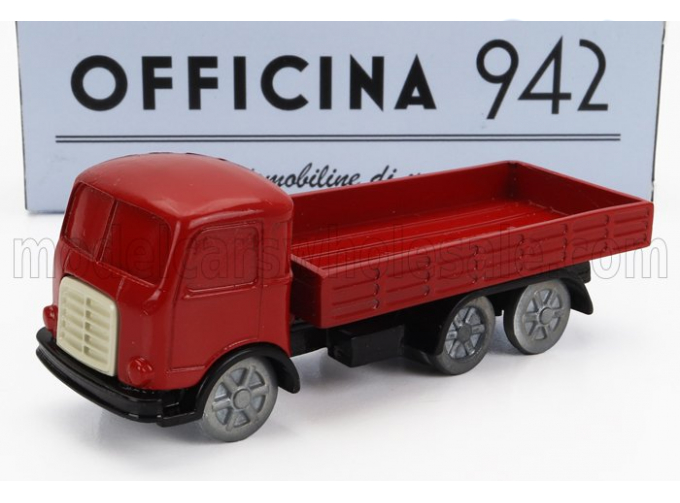 OM FIAT Tigre Truck 3-assi (1960), Red