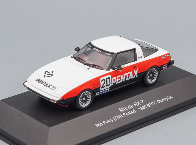 MAZDA RX-7 (SA/FB) #20 Win Percy "TWR Pentax" BTCC Champion 1980