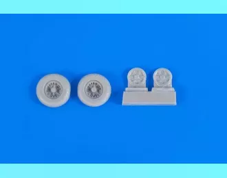 Колеса P-47D/M Thunderbolt - Wheels (Diamond Tread Pattern) set for any P47D/M