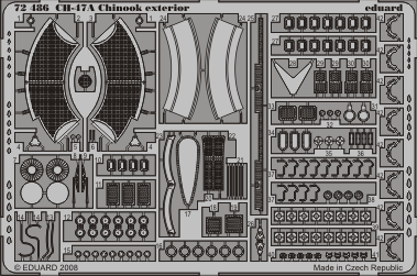 Фототравление Американский вертолёт CHINOOK CH-47A (экстерьер)
