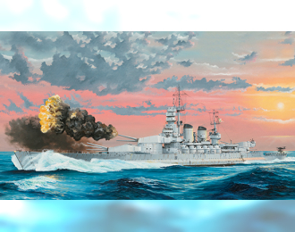 Сборная модель Корабль Italian Navy Battleship RN Littorio 1941