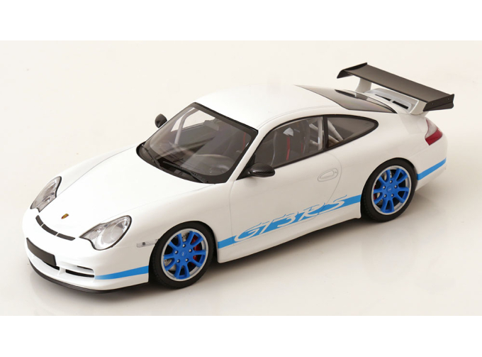 PORSCHE 911 (996) GT3 RS (2002), white blue