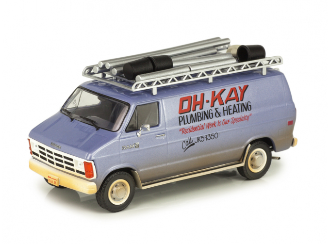 DODGE Ram Van "Oh-Kay Plumbing & Heating" 1986 (из к/ф "Один дома")