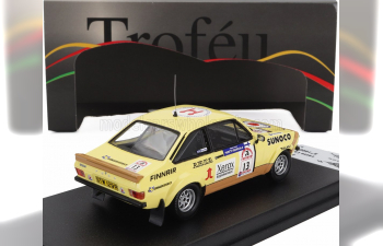 FORD Escort Mkii (night Version) №13 5th Rally 1000 Lakes (1980) Lasse Lampi - Pentti Kuukkala, Yellow