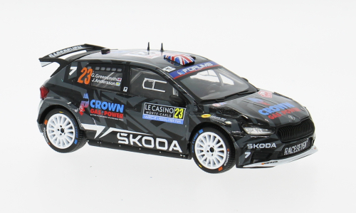 SKODA Fabia RS Rally2 №23 WRC Rally Monte Carlo G.Greensmith/J.Andersson (2025)