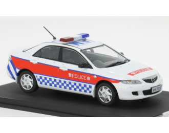 MAZDA 6 *Hong Kong Police* (2003), white/red/blue 