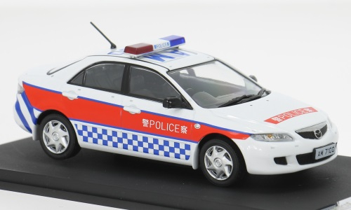 MAZDA 6 *Hong Kong Police* (2003), white/red/blue 