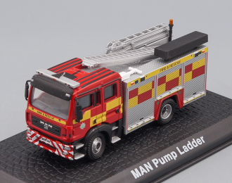 MAN TGL Pump Ladder Fire Truck пожарная лестница 2010