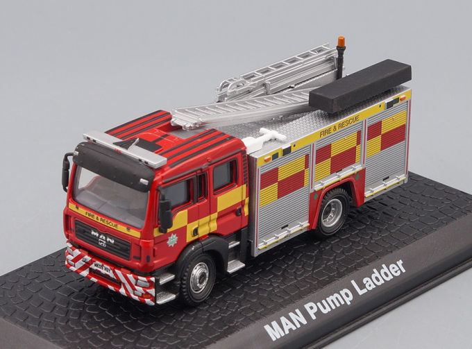 MAN TGL Pump Ladder Fire Truck пожарная лестница 2010