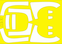 Окрасочная маска Европейский многоцелевой истребитель Eurofighter Typhoon EF-2000B (двухместный)