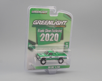 GMC K-2500 (1981), green / white (Greenlight!)