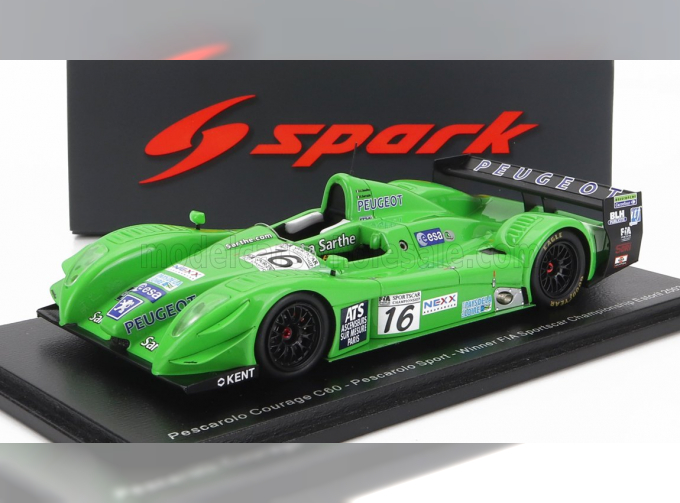 COURAGE C60 Team Pescarolo Sport №16 Winner Fia Sportscar Estoril (2003) J.C.Bouillon - S.Sarrazin, Green