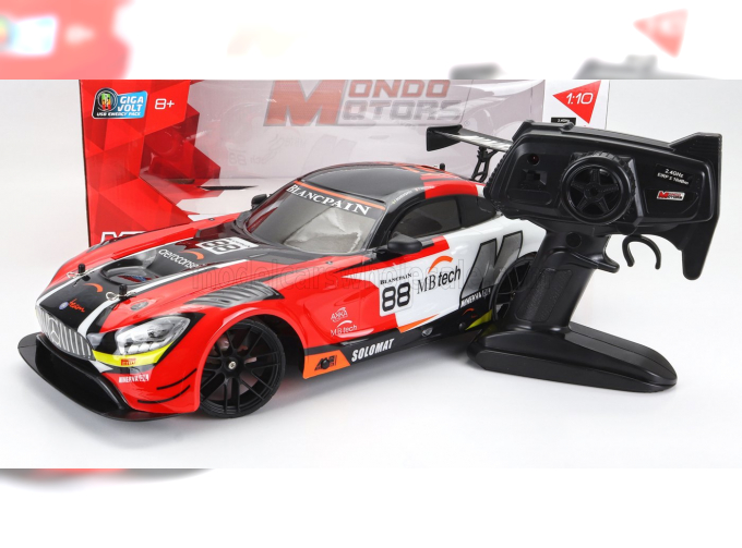 RC MERCEDES-BENZ Gt3 Amg №88 Racing (2022), Red Black Silver