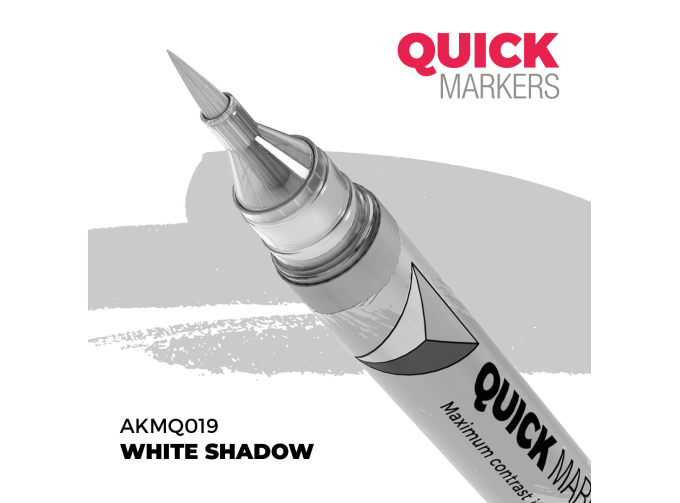 Маркер QUICK MARKER - Белая тень / White Shadow