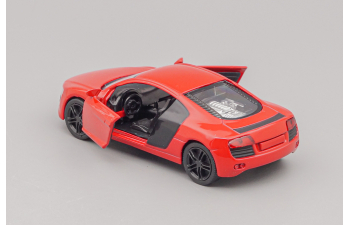 AUDI R8, red / black