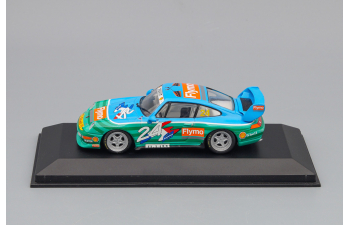 PORSCHE 911 993 #24 Flymo Winner Porsche Supercup 1995 J-P.Malcher, blue / green