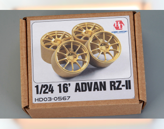 1/24 16 ADVAN RZ-II Wheels