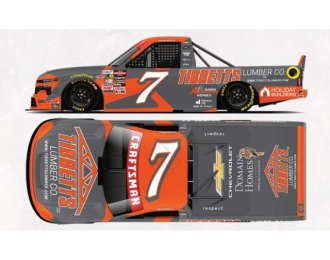 CHEVROLET #7 Michael McDowell *Tibbetts Lumber*, orange/grey 2026
