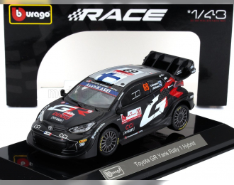 TOYOTA Yaris Gr Rally1 Hybrid Team Toyota Gazoo Racing Wrt N 69 Rally 2024 Kalle Rovanpera - Jonne Halttunen, Black
