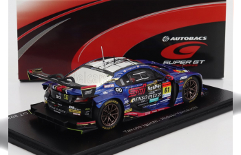 SUBARU Brz Team R&d Sport №61 Gt300 Super Gt (2022) T.Iguchi - H.Yamauchi, Blue Met Red