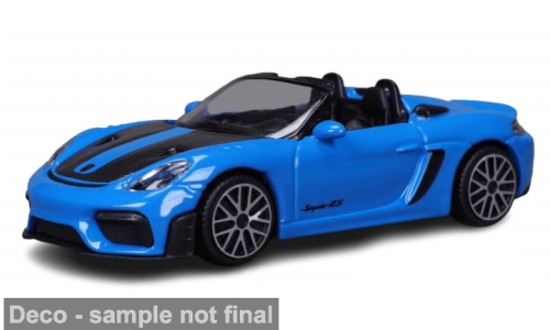 PORSCHE 718 Spyder RS (2024) blue/black