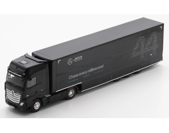 MERCEDES-BENZ Actros MP4 1851 Truck car Transporter Team Mercedes-AMG PETRONAS F1 FORMULA ONE (CHASE EVERY MILLISECOND) Season (2024) 