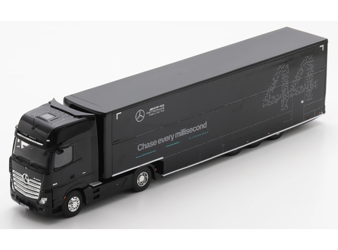 MERCEDES-BENZ Actros MP4 1851 Truck car Transporter Team Mercedes-AMG PETRONAS F1 FORMULA ONE (CHASE EVERY MILLISECOND) Season (2024) 