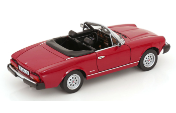 PININFARINA Spider Europa Cabriolet Soft-top (1982), Red Black