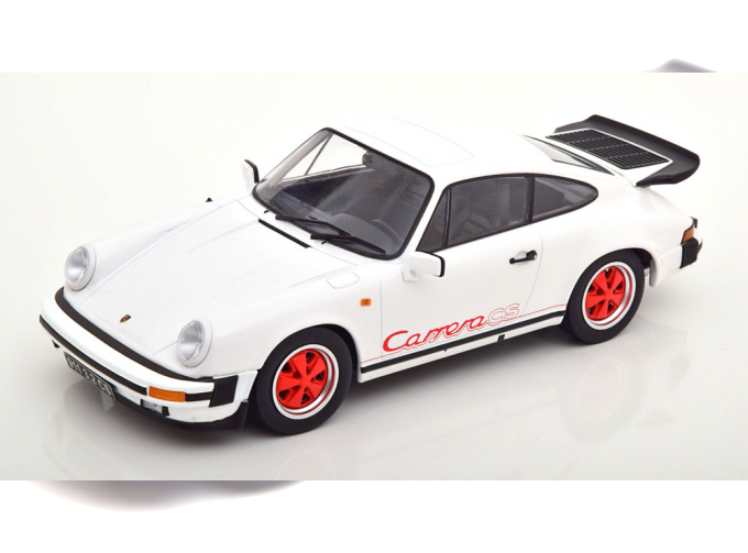 PORSCHE 911 Carrera 3.2 Clubsport Coupe 1989, White Red