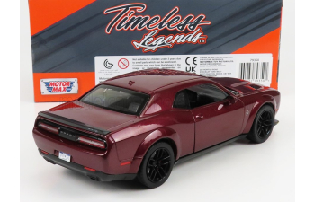 DODGE Challenger Hellcat Srt Coupe (2018), Burgundy