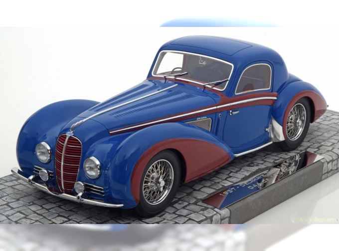 Delahaye Type 145 V-12 Coupe 1937 (blue/red)