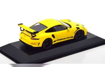 PORSCHE 991 II GT3 RS (2018), racing yellow / black wheels