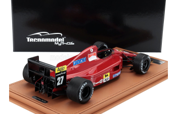 FERRARI F1 642 №27 Imola Gp With Rain Tires (1991) Alain Prost, Red Black