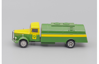 SAURER S4C Tanker Truck - Citerne Bp 1952, green / yellow