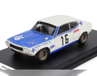 FORD Capri 2300 Gt №16 Winner Rally Vila Real (1971) Jorge De Bragation, White Blue