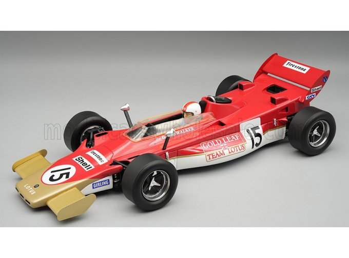 LOTUS F1 56B N 15 GP DUTCH (with pilot figure) Dawe Walker (1971)
