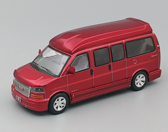 GMC Savana Explorer Limited SE (2006), wine red