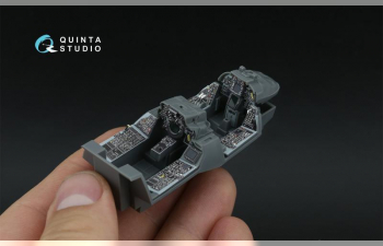 3D Декаль интерьера кабины F-14A Tomcat (GWH) (малая версия)