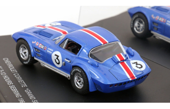 CHEVROLET Corvette Grand Sport Coupe No.3 12h Sebring (1964), blue