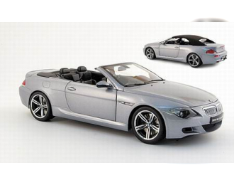 BMW M6 convertible, Silver