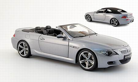 BMW M6 convertible, Silver