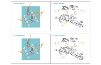 Авиационный сдвоенный пулемет Type 89 (Special), ВВС Японии, ВМВ, 2 шт (для всех моделей)