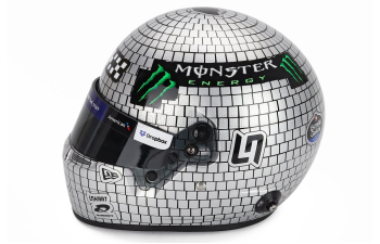 BELL HELMET Lando Norris 2025 F1 Miami Gp Mcl39 Team Mclaren N 4 - World Champion, Silver