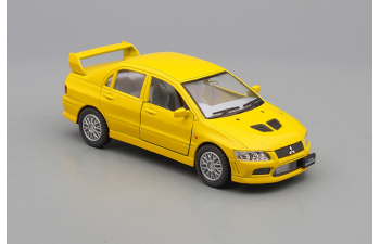 MITSUBISHI Lancer Evolution VII, yellow