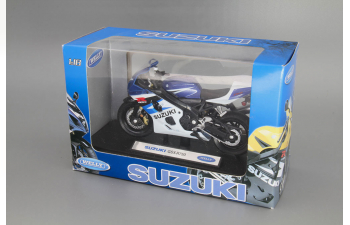 SUZUKI GSX-R750, blue / white / black