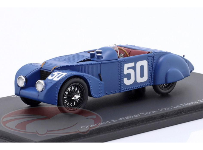 Chenard & Walker Tank #50 24h LeMans Raymond Glaszmann, Raphaël Manso de Zuñiga (1925)